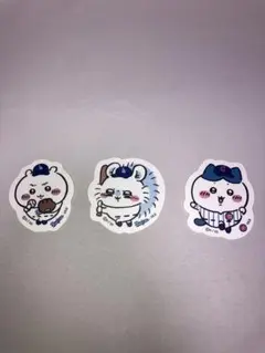 ちいかわ　ステッカー　MLB モモンガ　ちいかわ　ハチワレ