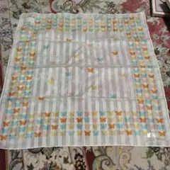 HANAÉ MORI 蝶模様 ハンカチ