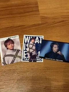 WHAT IS EXILE TAKAHIRO フォトカード