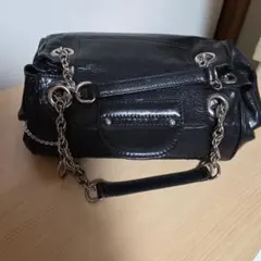 アンテプリマ黒レザーバッグ