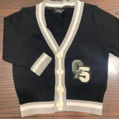 ＊COMME CA ISM ＊キッズ ベビー 90cm カーディガン 黒 コムサ