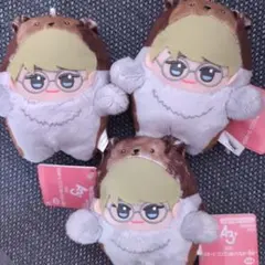 新品未開封品】A3！もふめ〜とワンワンぬいぐるみ 秋組 摂津 七尾