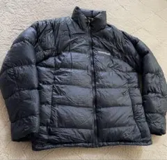 美品☆EXライトアルパインダウンジャケット メンズM ネイビー 収納袋付き