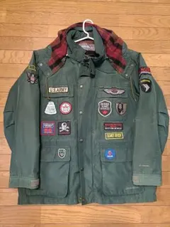 Eddie Bauer マウンテンパーカー ワッペンカスタム XLのサムネイル