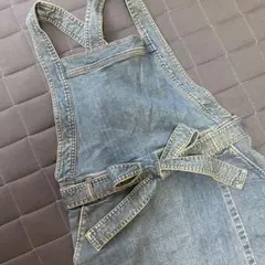 デニム　ジャンパー　ラップスカート
