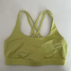 lululemon スポーツブラ ブラトップ 8 イエロー