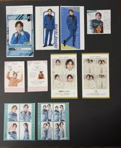 五関晃一　A.B.C-Z 切り抜き お守り しおり 4カット　証明写真