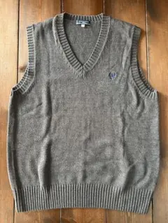 OLIVE des OLIVE School ベスト グレー×ネイビー M