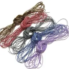 サンフラワー/メタリックヤーン5m×5色 /細/手芸材料/ハンドメイド/工作