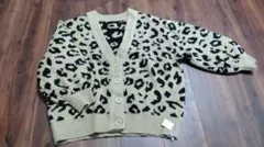 ☆新品未使用☆　INGNI イング　カーディガン　ヒョウ柄