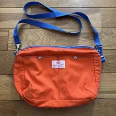 春カラー★美品★BAG'n'NOUN バックンナウンショルダーバックオレンジ