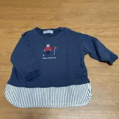 100cm SEASON REASON 長袖カットソー ネイビー