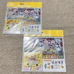 【新品未使用】ディズニー　ドナルド　クワッキーダックシティー　シール　2セット