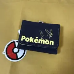 ポケモン カラーロゴシリーズ 3つ折り財布 ブラッキー 新品