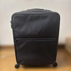 無印良品 キャリーケース 黒 約35L ストッパー付き 美品寄り 鍵1個付