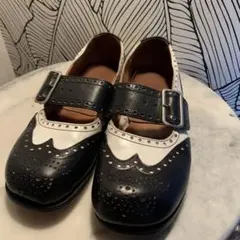 メイドインイングランド ストラップ　英国製 革靴　ローファー　White&co