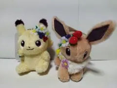 ポケモンセンター Easter Garden マスコット ピカチュウ　イーブイのサムネイル