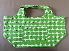 大きい布エコバッグ　ハンドメイド　e002