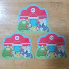 ポケモンストア　 ステッカー　 3枚セット