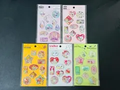 セリア ディズニー ウォーターシール 5種類セット