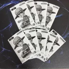 【開封済み】ワンピース プロモ ９パック まとめ売り 引退品