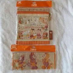 ダッフィー ハロウィン 巾着&ガーゼミニタオル