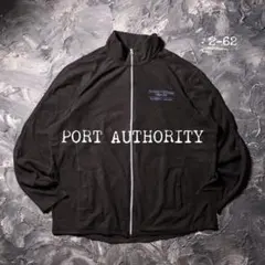 PORT AUTHORITY フリースジャケット　企業ロゴ　フルジップ　刺繍