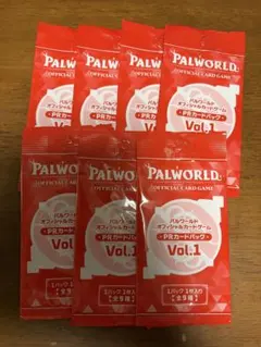 PALWORLD カードゲーム PRカードパック Vol.1 7パックセット PALWORLD カードゲーム PRカードパック Vol.1 7パックセット - メルカリ