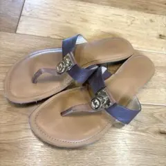 【MICHAEL KORS】かわいいオシャレなロゴ入りサンダル✳︎24.5cmのサムネイル