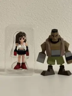 FF7 リメイクくじフィギュア　アバランチコンビ(ティファ、バレット)