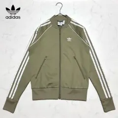 『希少カラー』　adidas トラックジャケット ATP復刻 カーキ　【L】 adidas Originals - 希少カーキ4XL⭐️90s adidasトラック