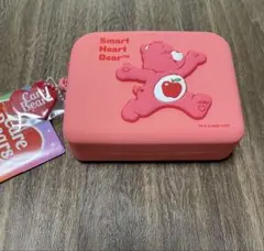 【新品未使用】タイトー限定　ケアベア　シリコンポーチ　レッド