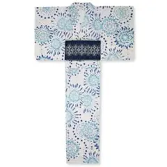 有村架純 プロデュース浴衣 コラボ 花火 白 水色