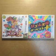 【ジャンク】ニンテンドー3DS ソフト まとめ売り パズドラZ リズム天国
