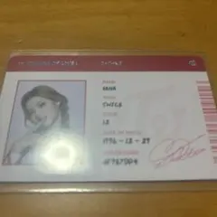 TWICE サナ トレカ IDカード