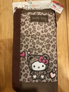 アベイル商品ハローキティーヒョウ柄保冷、保温付き！お買い物バッグ