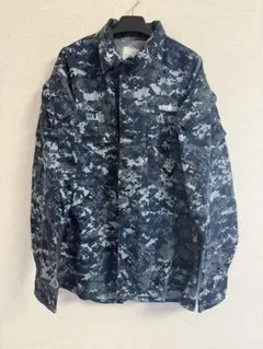 90s 海軍　NAVY BDUジャケット　USN デジカモ迷彩　米軍