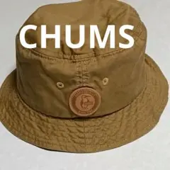 CHUMS チャムス コットン ライト ブラウン バケットハット 帽子のサムネイル