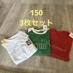 新品！PUMA Tシャツ 3枚セット　150