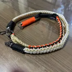 パラコード編み込みショルダーストラップ