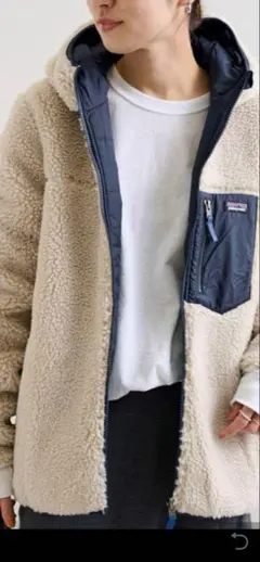 ＜patagonia＞キッズ リバーシブルレディフレディフーディージャケット