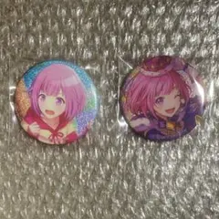 プロセカ グリッター 缶バッジ 39c 40c 鳳えむ