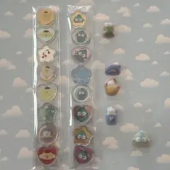 おはじきシール　コットンパフィー　セット