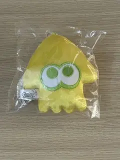 Splatoon 3 イカ パスケース キーホルダー イエローのサムネイル