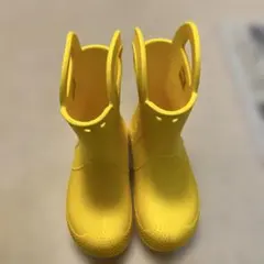 CROCS KIDS長靴19cm c12イエロー