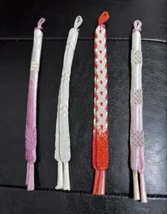 羽織紐4本セット 多彩な色