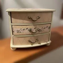 フランス製 アンティーク花柄 小型ボックス - メルカリ