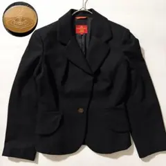 內襯總花紋✨Vivienne Westwood Love Jacket Orb 黑色 3