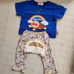 アンパンマン 半袖トレーナーとパンツ セット