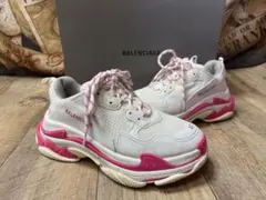 【確実正規品】バレンシアガ　トリプルエス　triples 41 バレンシアガ トリプルS イタリア製 BALENCIAGA - バレンシアガ triple